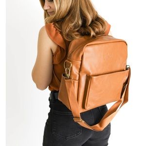 Milkmaid Goods Brooklyn Backpack with Hattie Interior